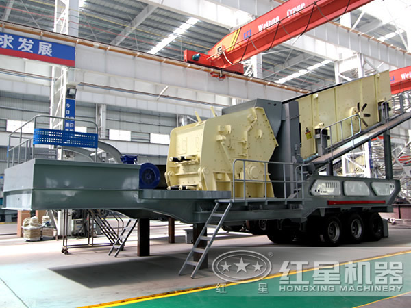 小型移動碎石機