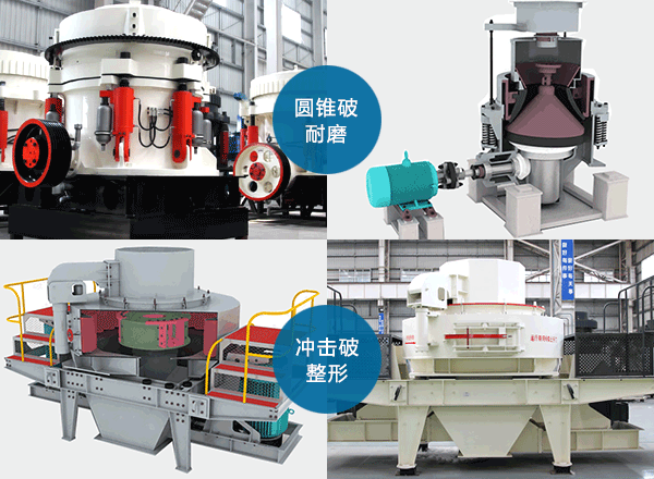 圓錐與沖擊式制砂機(jī)結(jié)合加強(qiáng)了制砂工藝可靠性
