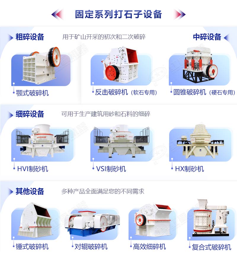固定系列煤矸石加工設(shè)備