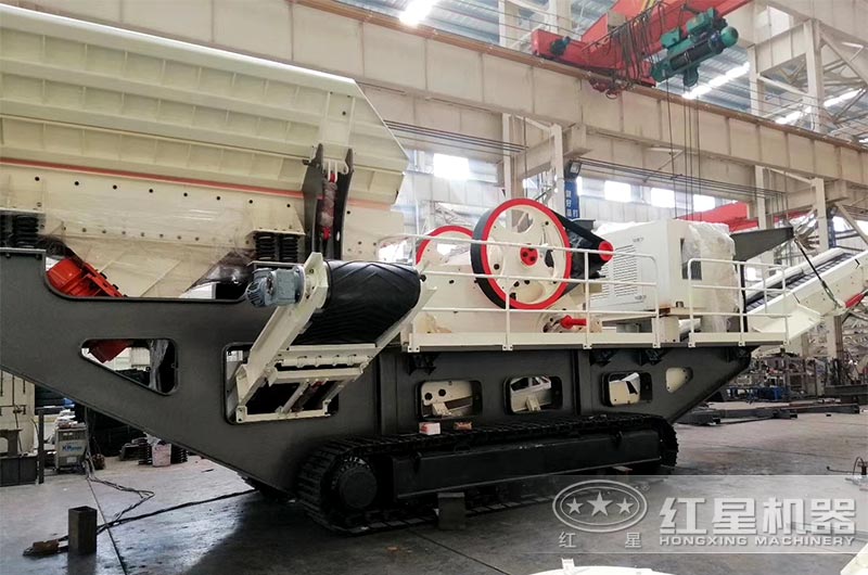 履帶移動破搭載CJ歐版鄂破機(jī)組合配置