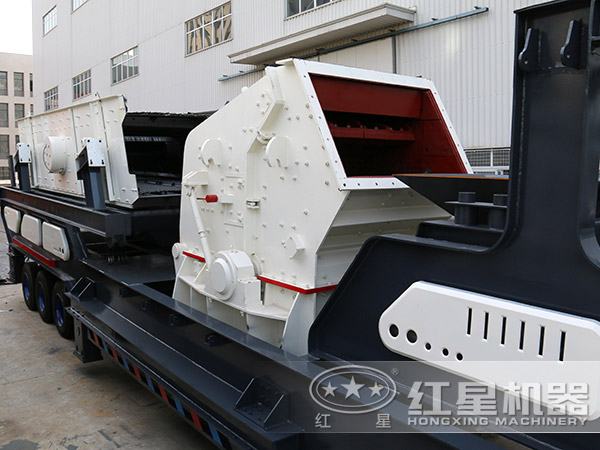 建筑垃圾移動式破碎機